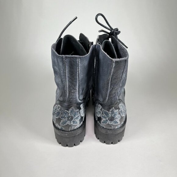 CAFèNOIR Women's Ankle boots In Black/Gray US 7 - Picture 4 of 6